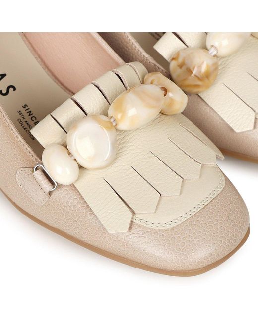 Hispanitas White Hanoi Open Court Shoes