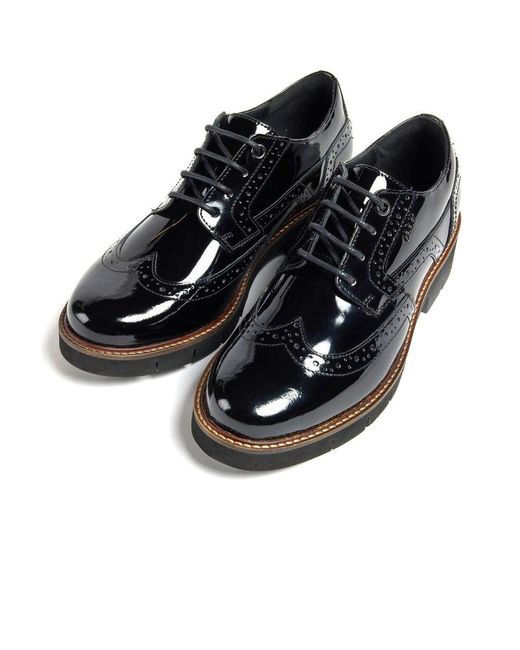 Pod Black Kacey Brogues
