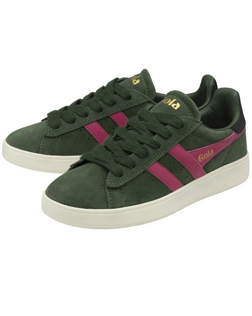Gola Green Aztec Trainers