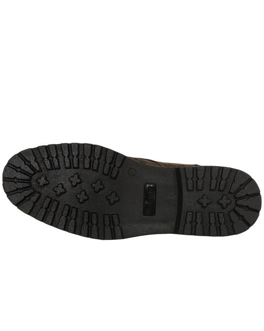 Barbour Brown Maxwell Chukka Boots for men