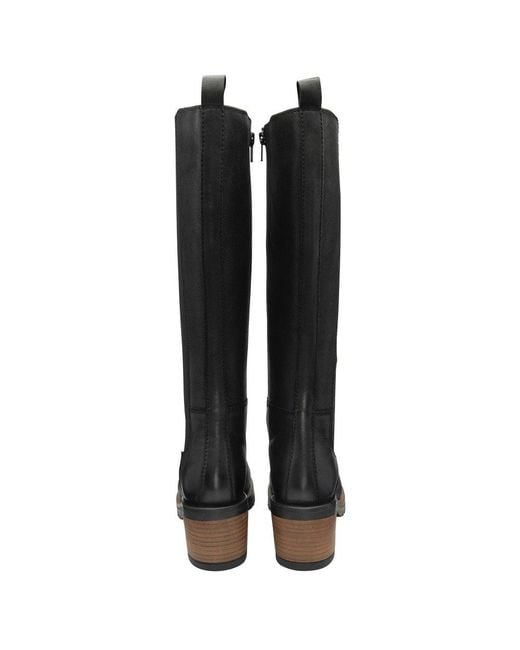 Ravel Black Forth Knee High Boots