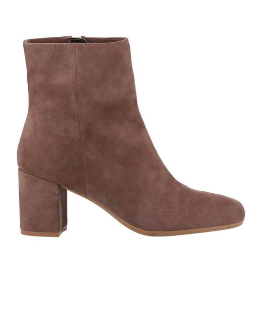 Hush Puppies Brown Octavia Ankle Boots