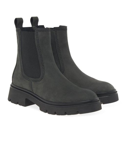 Gabor Black Marissa Chelsea Boots