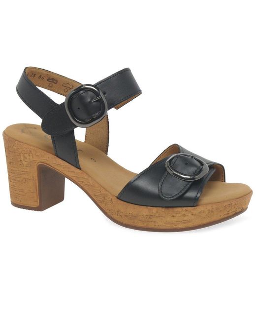 Gabor Brown Fantastica Sandals
