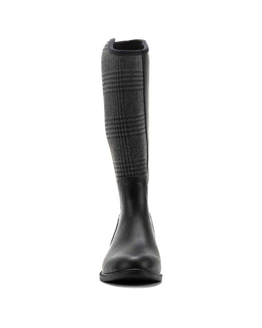 Muck Boot Black Derby Tall Wellingtons