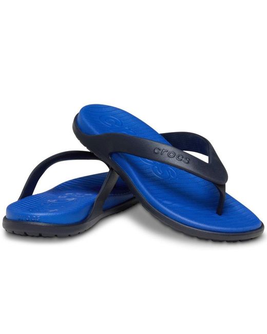 CROCSTM Blue Cro Dsv Coast Flip for men