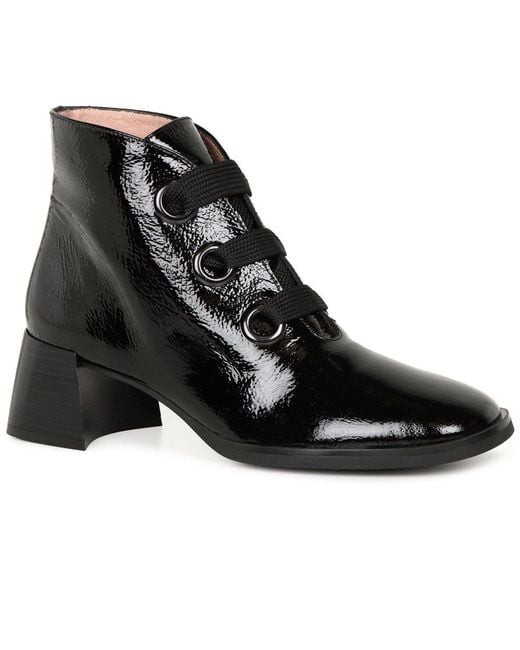 Hispanitas Black Milan Lace Ankle Boots