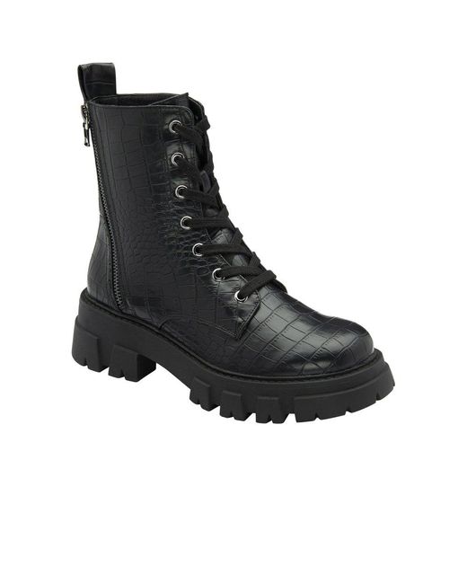 Ravel Black Blyth Ankle Boots