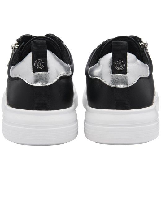 Lotus Black Alessia Trainers