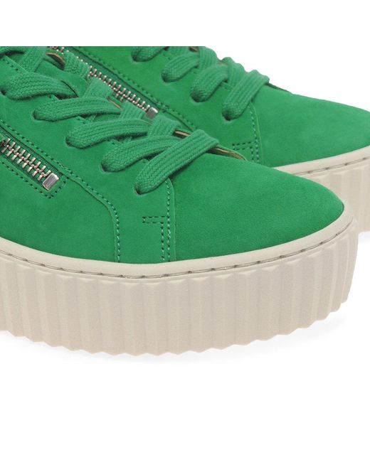 Gabor Green Dolly Trainers