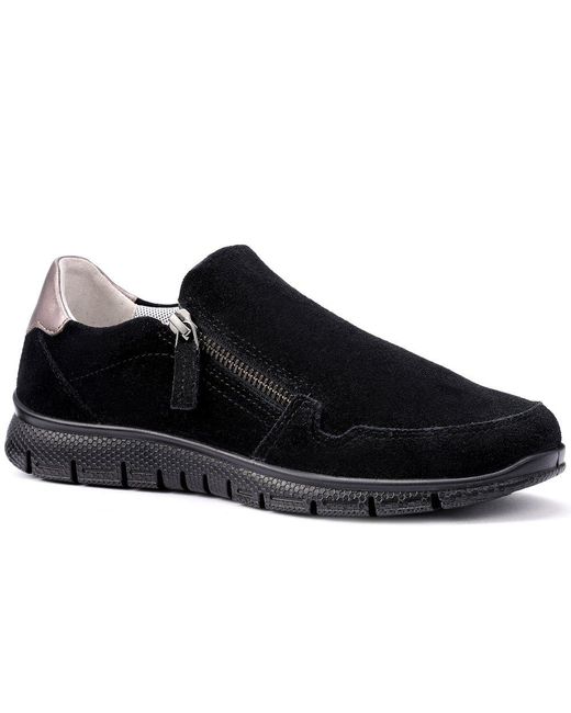 Hotter Black Skyla Trainers