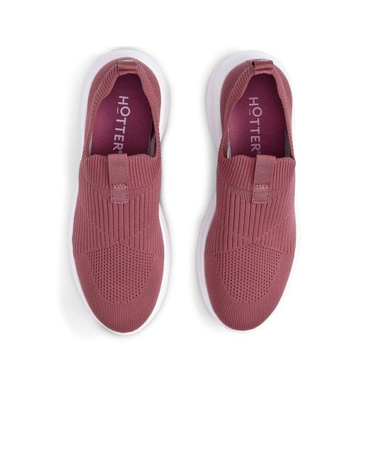 Hotter Purple Motive Trainers