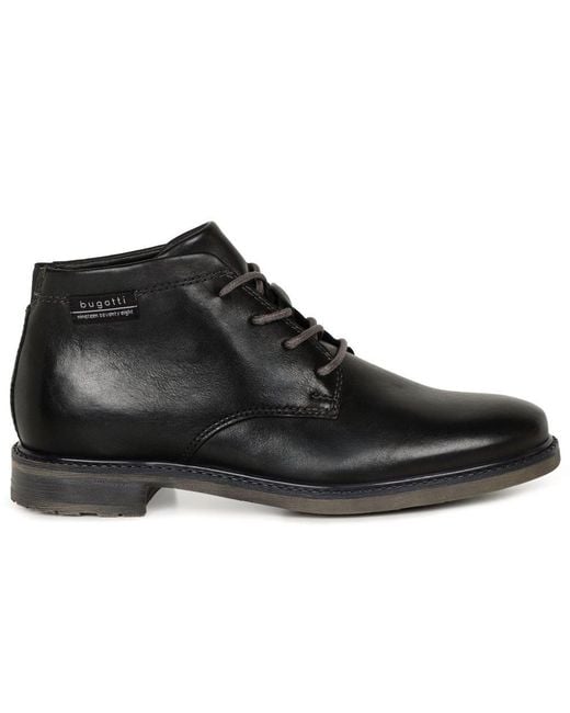Bugatti Black Empire Boots for men