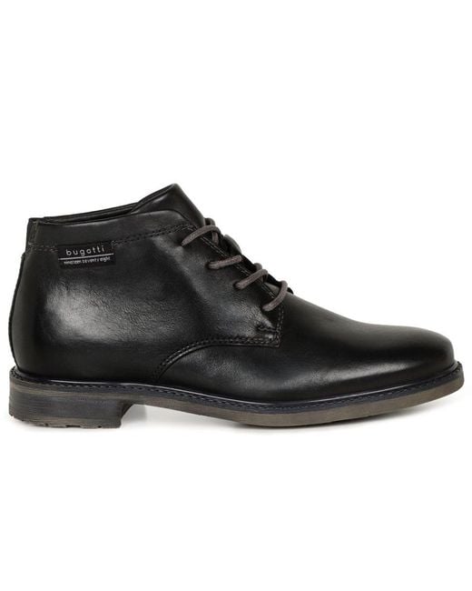 Bugatti Black Empire Boots for men