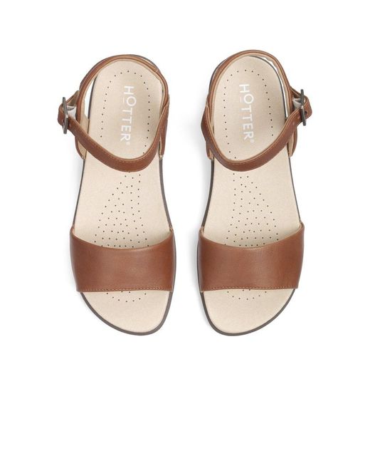 Hotter Brown Tropic Sandals