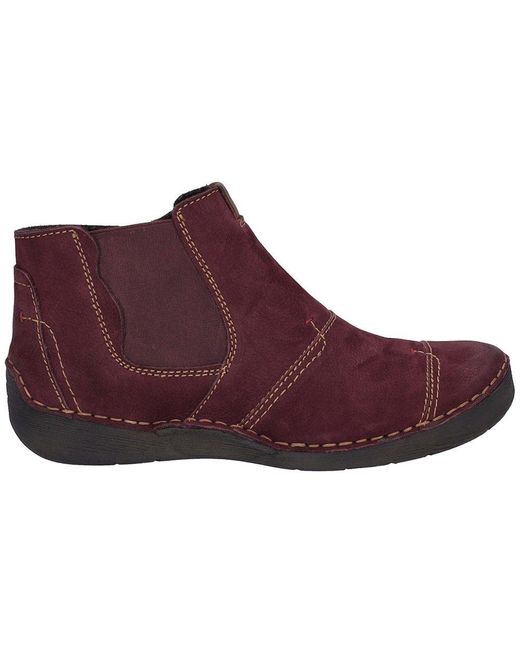Josef Seibel Red Fergey 55 Ankle Boots