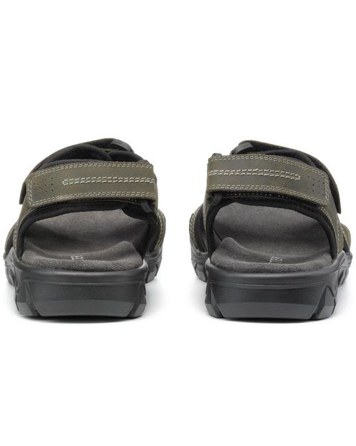 Hotter Brown Lorenzo Sandals for men