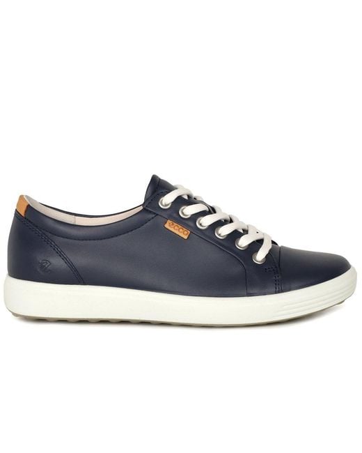 Ecco Blue Soft 7 Lace Up Shoes