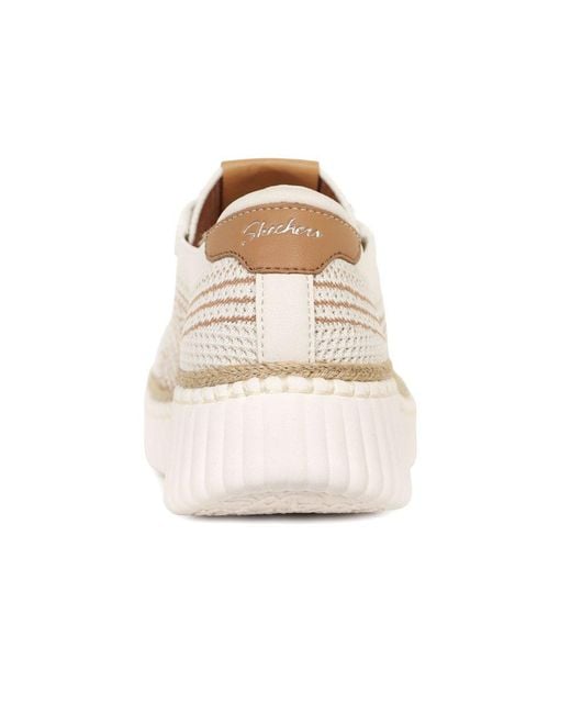 Skechers White Wilshire Blvd Trainers