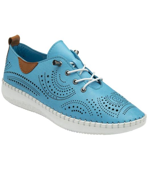 Lotus Blue Tassia Trainers