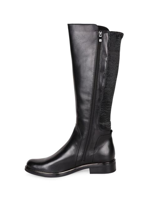 Caprice Black Locket M Knee High Boots