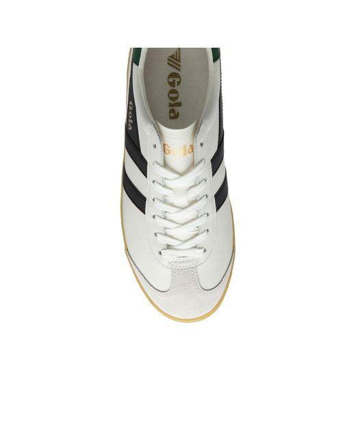 Gola White Medallist Leather Trainers for men