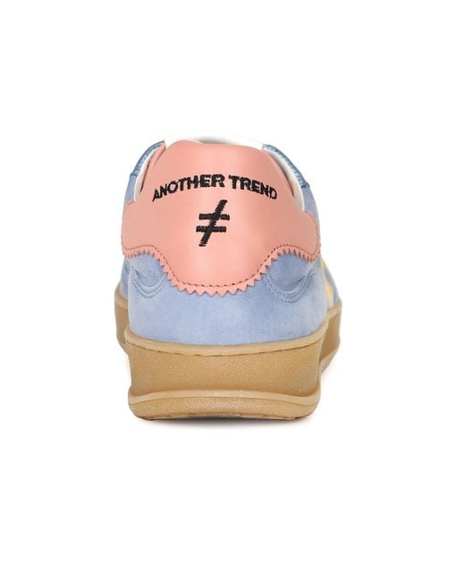 Another Trend Blue Iconic Ii Trainers