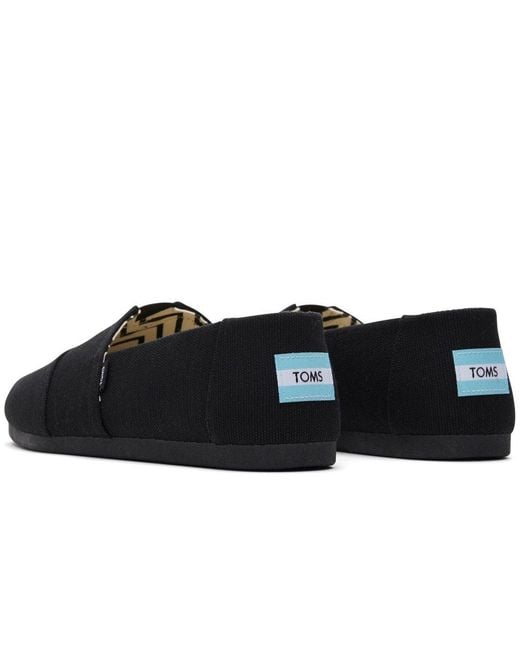 TOMS Blue Alpargata Slip On Shoes for men