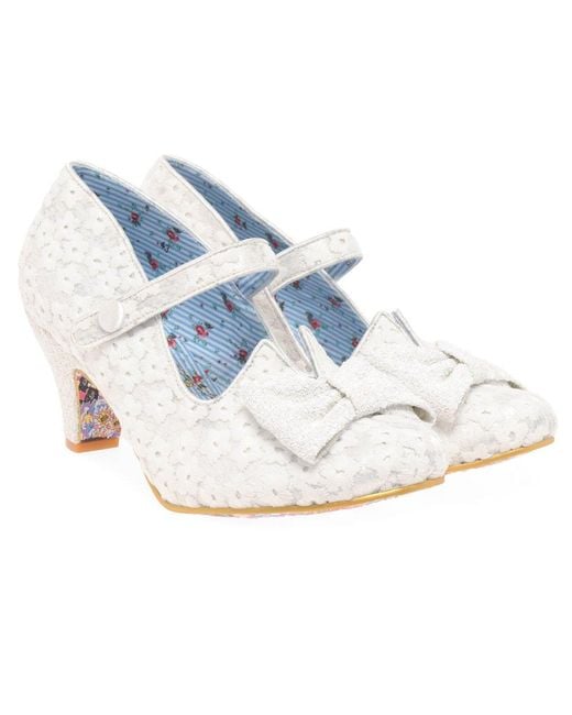 Irregular Choice Pink Piccolo Wide Fit Mary Jane Court Shoes