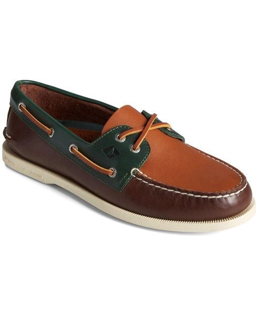 Sperry Top-Sider Brown Authentic Original 2-eye Shoes for men