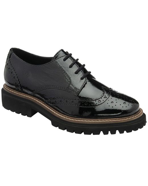 Ravel Black Walsh Brogues