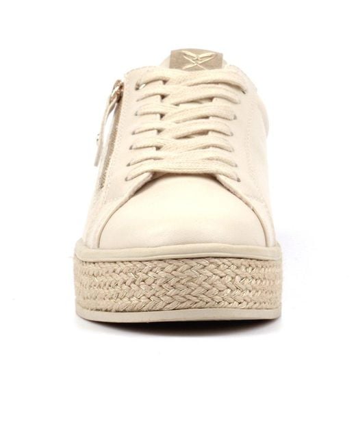 Lunar (GRS) White Hallie Trainers