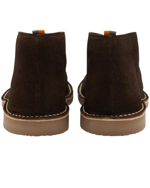 Frank Wright Black Edwin Desert Boots for men