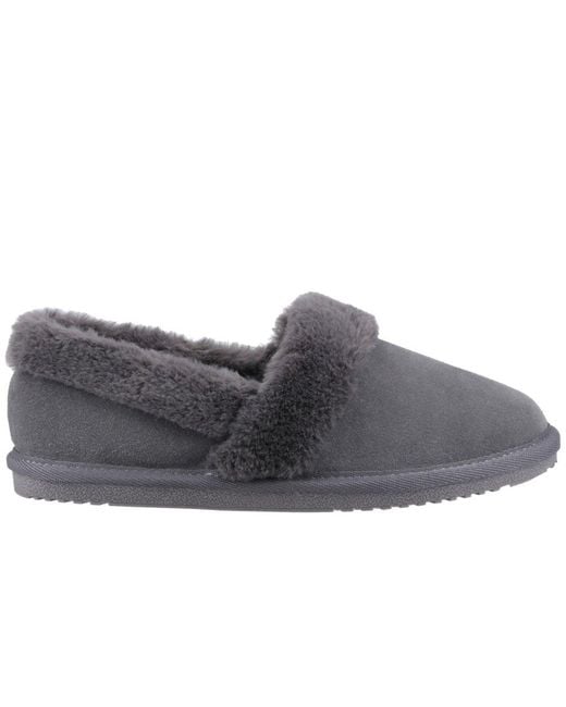 Hush Puppies Gray Ariel Slippers