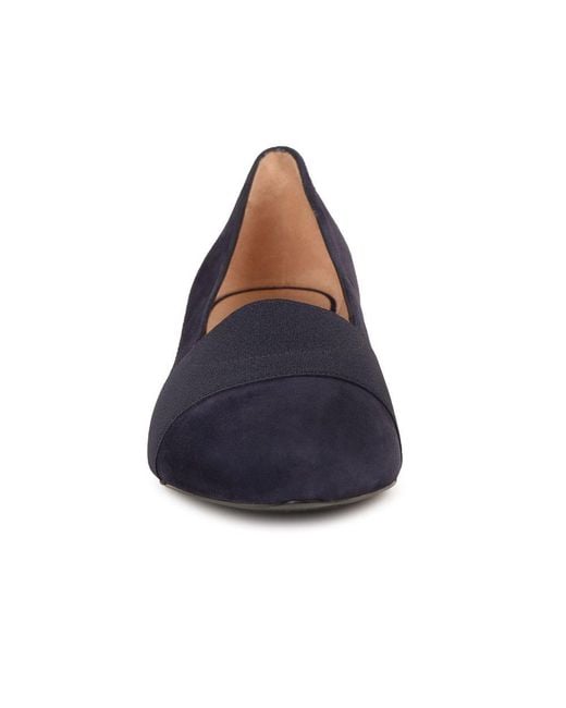 Peter Kaiser Blue Napoli Elastic Court Shoes