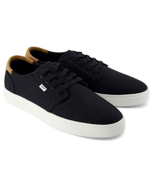 TOMS White Carlo 2.0 Canvas Trainers for men