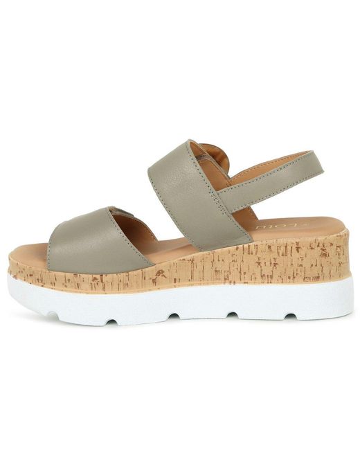 Lotus Black Cammie Sandals