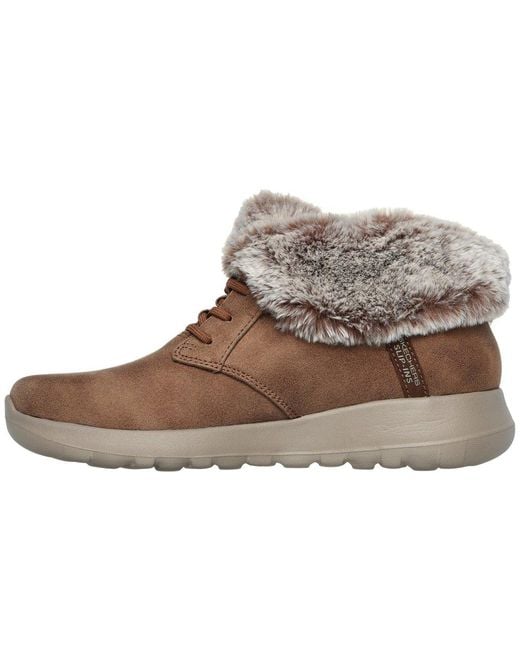 Skechers Brown On-The-Go Joy Cozy Charm