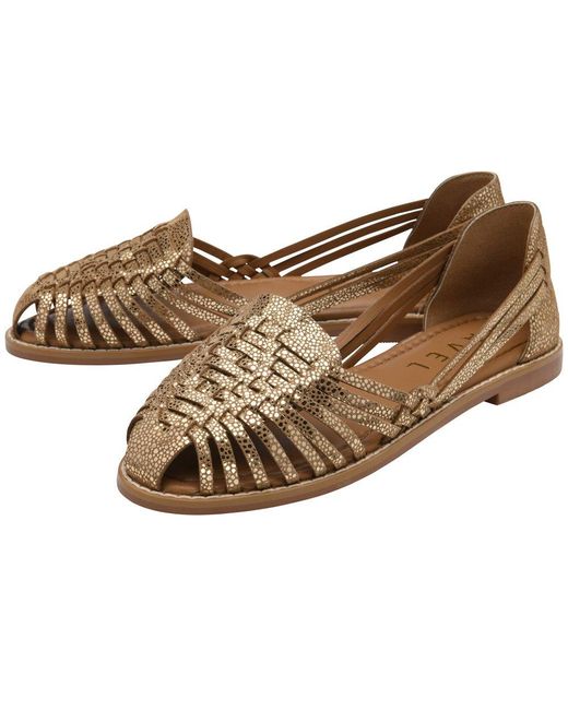 Ravel Metallic Glant Sandals