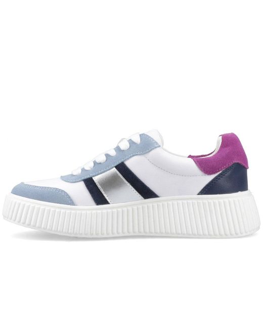Hush Puppies Blue Holly Trainers