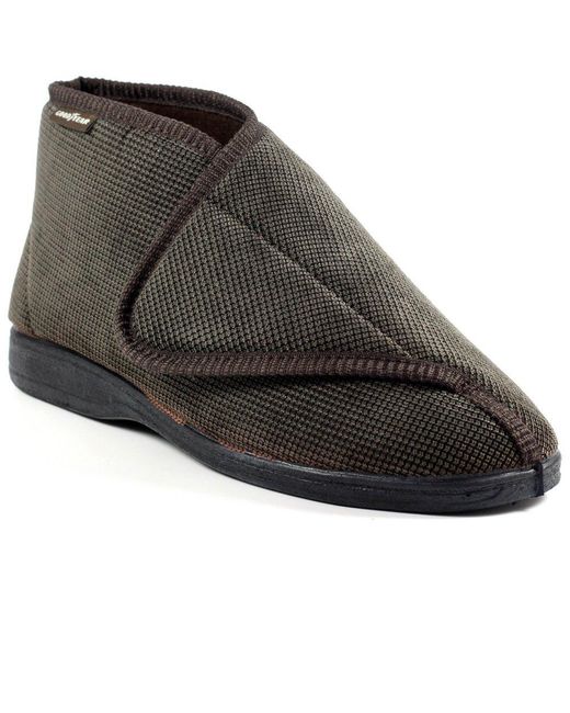 Goodyear Black Drake Slippers for men