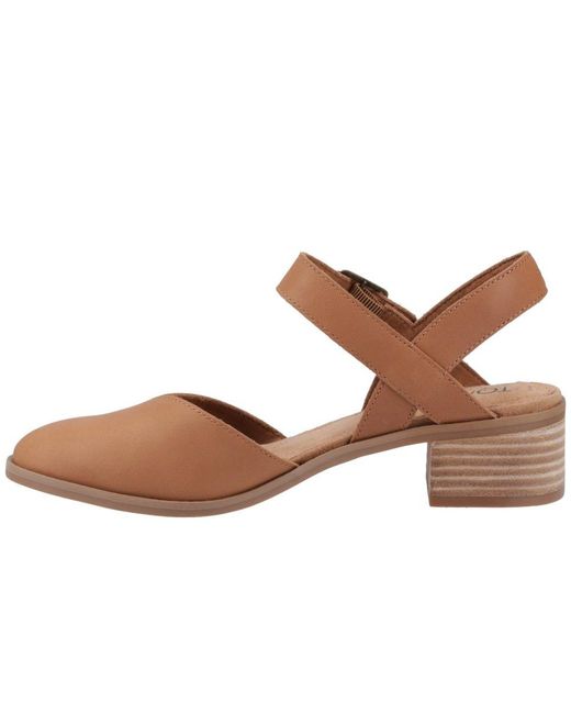 TOMS Brown Jaclyn Sandals
