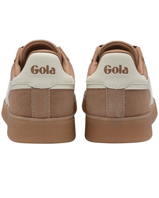 Gola Brown Aztec Trainers