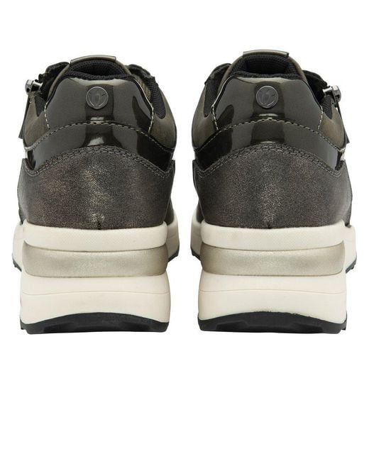 Lotus Black Pluto Trainers