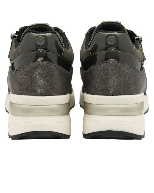 Lotus Black Pluto Trainers