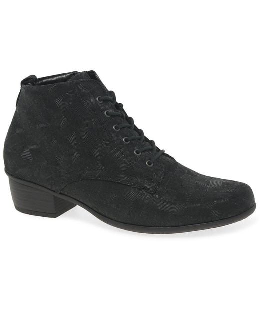 Waldläufer Black Hally Ankle Boots