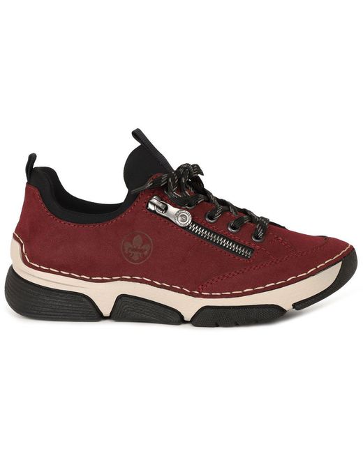 Rieker Red Excursion Trainers