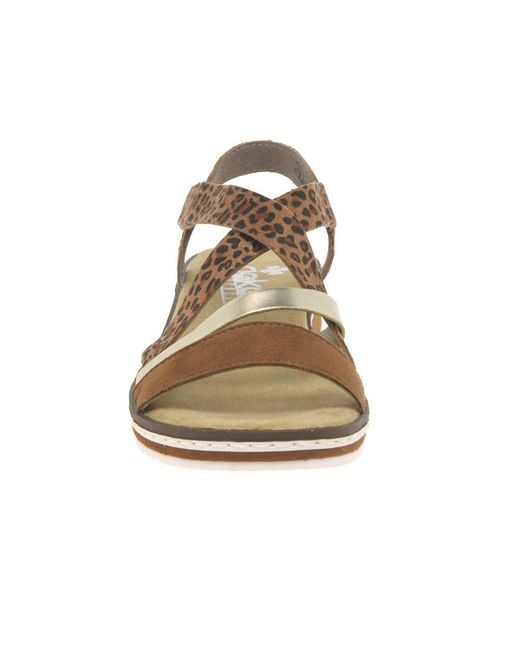 Rieker Multicolor Kaz Sandals