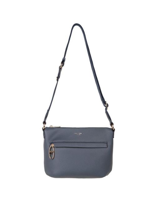 David Jones Black Normandy Messenger Bag