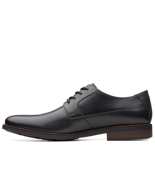 Clarks Becken Plain Formal Lace Up Shoes in Black for Men | Lyst Canada